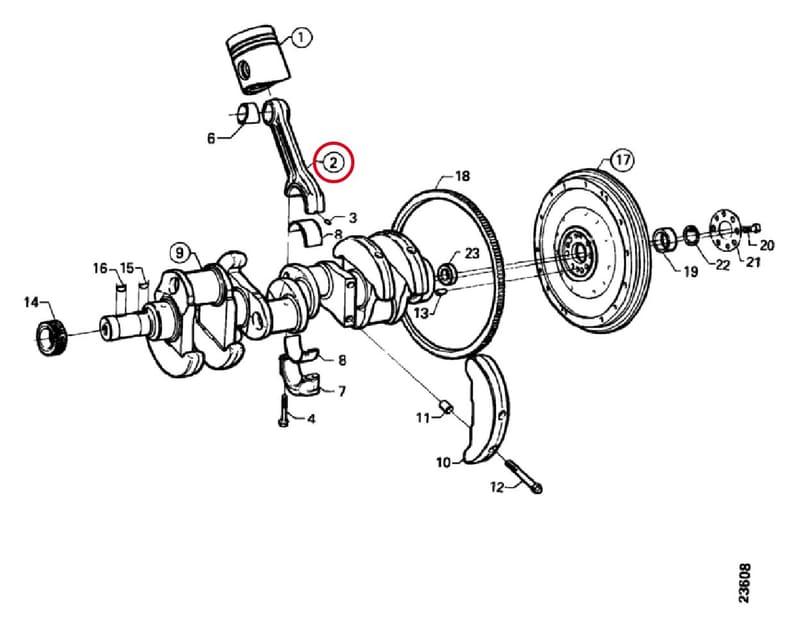 CONNECTING ROD 1403616