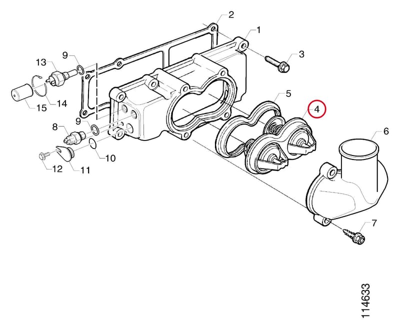 THERMOSTAT - THIS PRODUCT IS REPLACED! 1404924