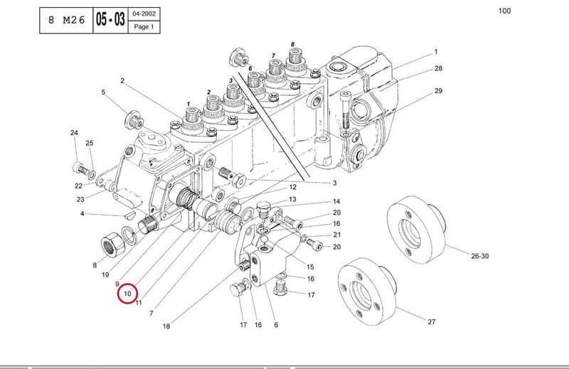 SPRING SEAT 14054710J