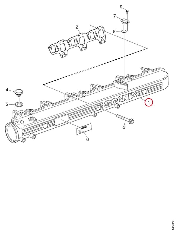 INLET MANIFOLD 1407485