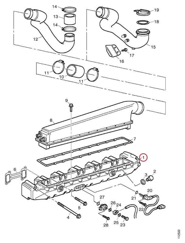 INLET MANIFOLD 1422492