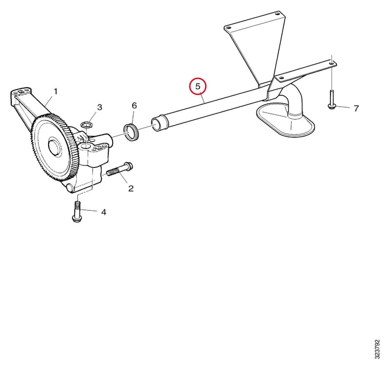 SUCTION PIPE 1422583