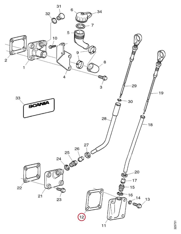 GASKET - THIS PRODUCT IS REPLACED! 1422705