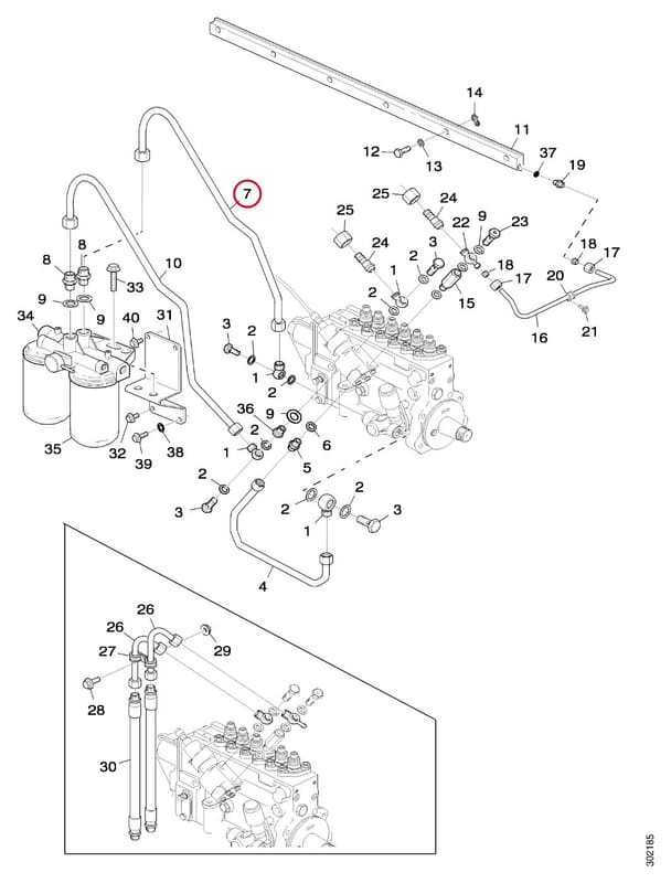 FUEL PIPE 1422773