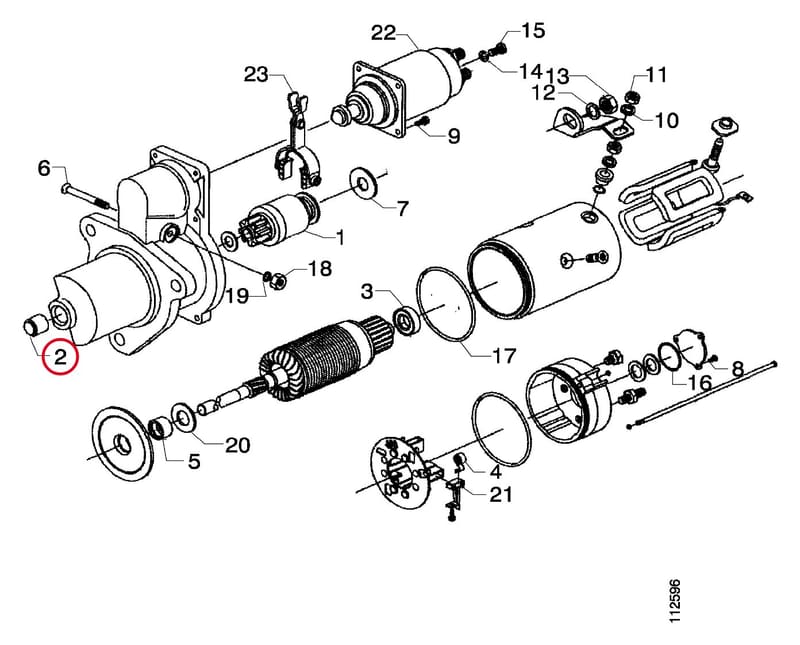 NEEDLE BEARING 1424602