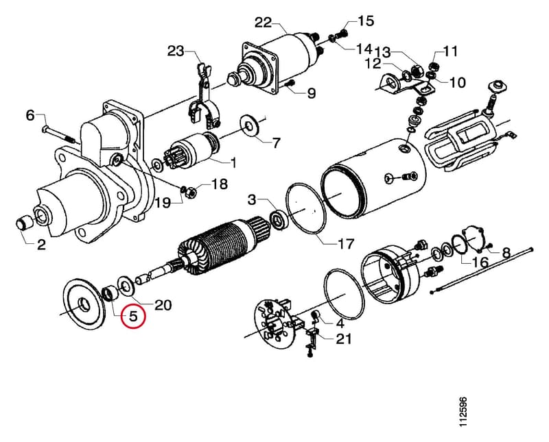NEEDLE BEARING 1424604