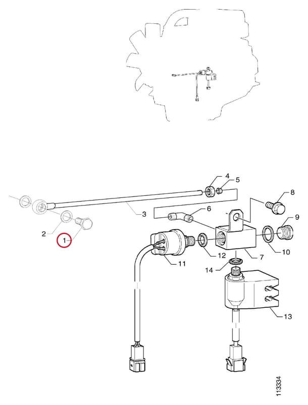BANJO SCREW 1425138