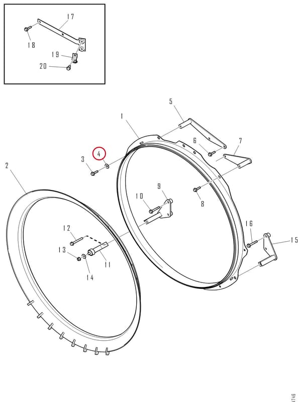 WASHER 1427591