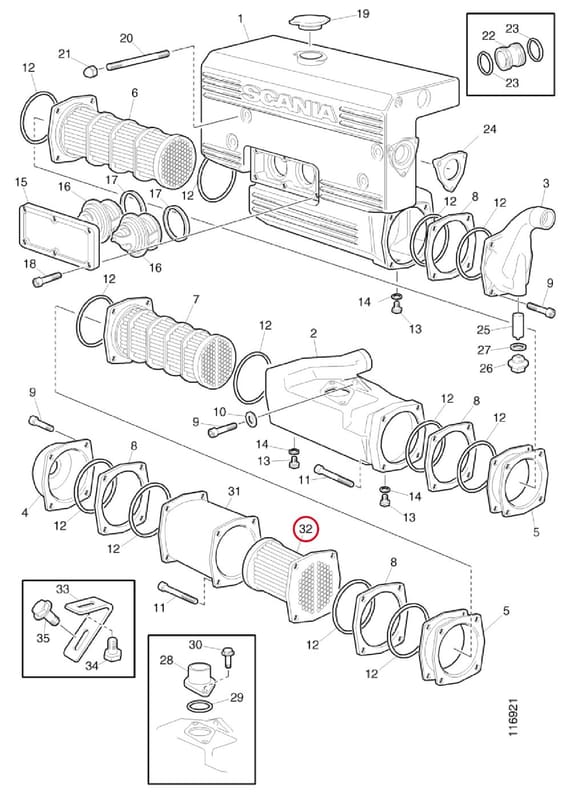 COOLER CORE 1427851