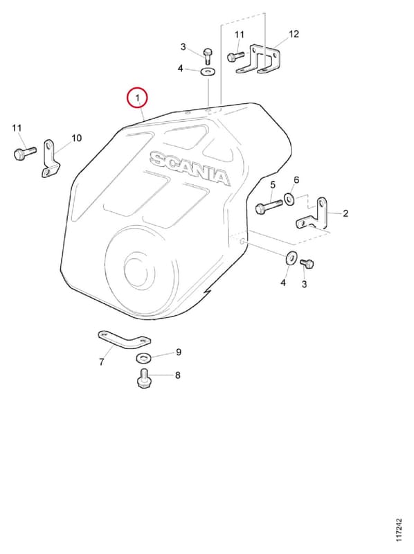 PROTECTION COVER 1432805
