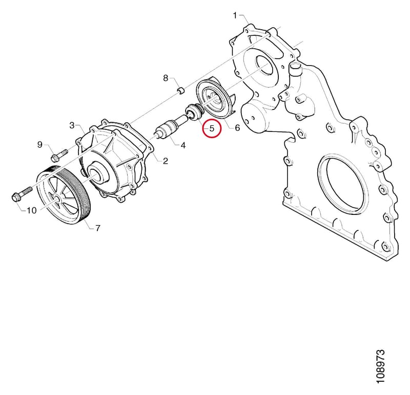 PUSH ROD - THIS PRODUCT IS REPLACED! 1435069