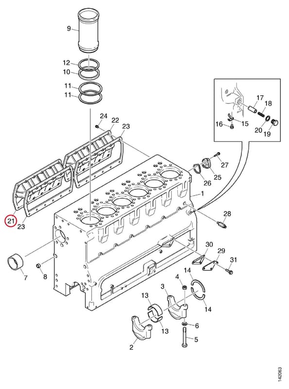 SIDE COVER 1436720