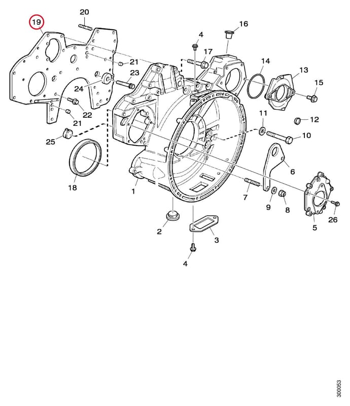 TIM GEAR PLATE 1438305
