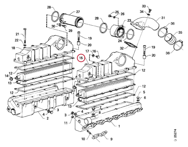 INLET MANIFOLD 1446630
