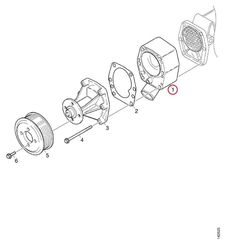 PUMP HOUSING 1450155