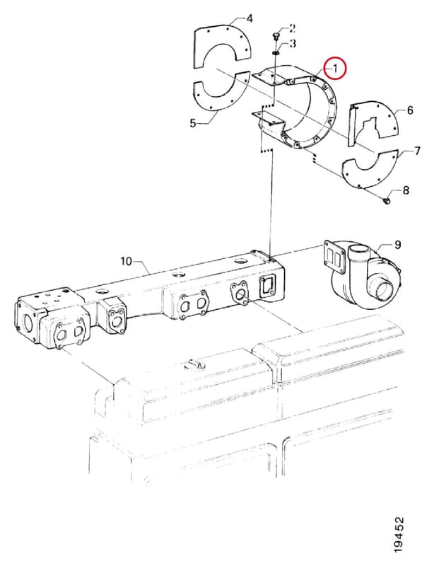 LOCK NUT - THIS PRODUCT IS REPLACED! 1451735