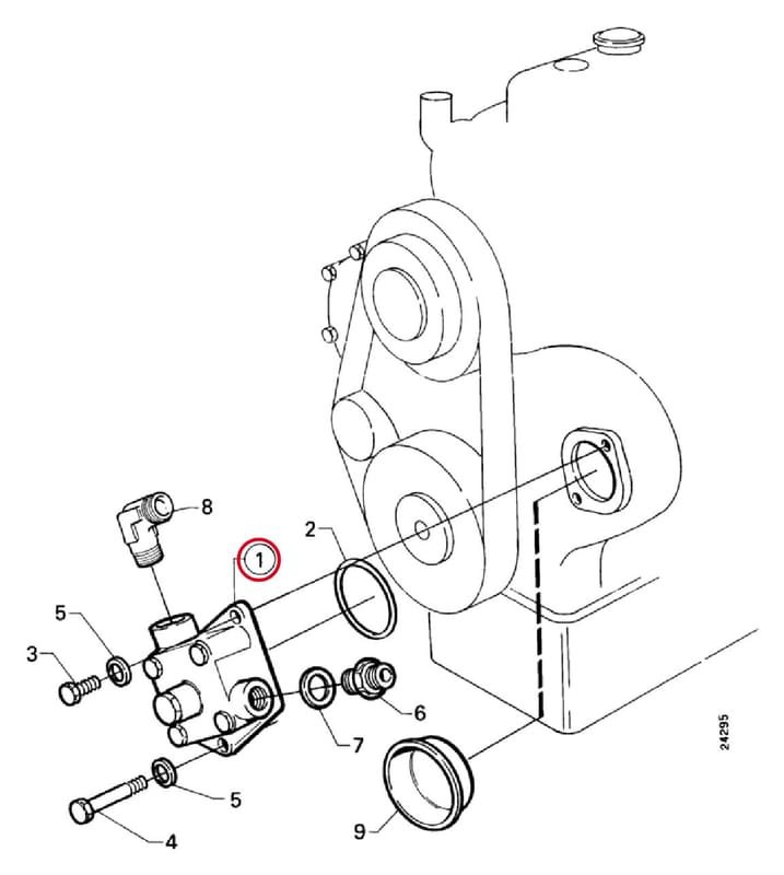 HYDRAULIC PUMP 1457708
