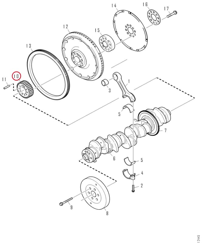 CYLINDER HEAD GASKET - THIS PRODUCT IS REPLACED! 1466704R
