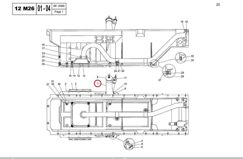 FILLING MANIFOLD +GAUGE 14710080S