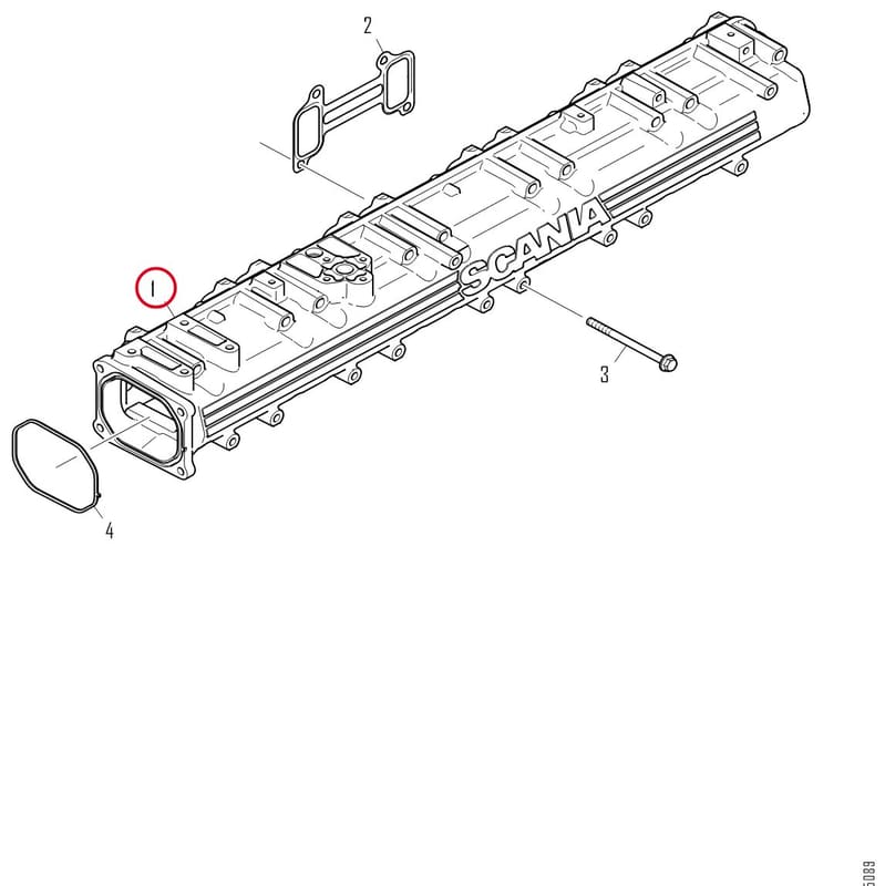 INTAKE MANIFOLD 1480935