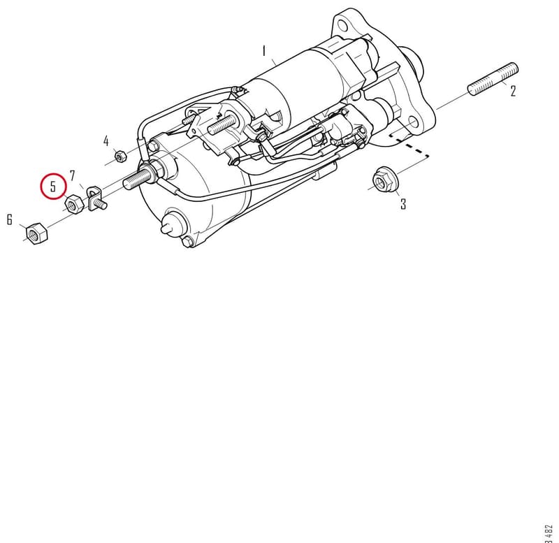 LOCK NUT 1485955