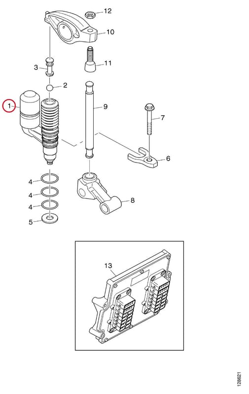 INJECTOR - THIS PRODUCT IS REPLACED! 1487472