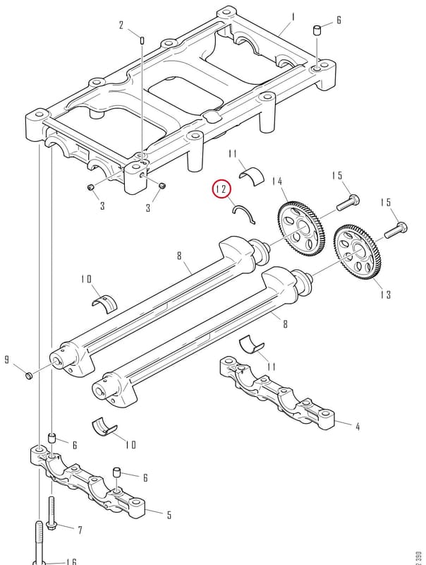 THRUST BEARING 1490693