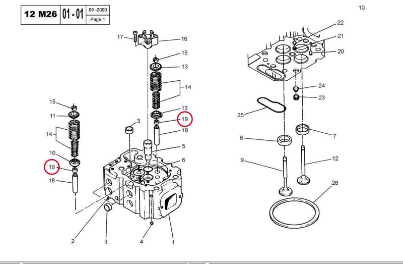 VALVE GUIDE SEAL 15011030M