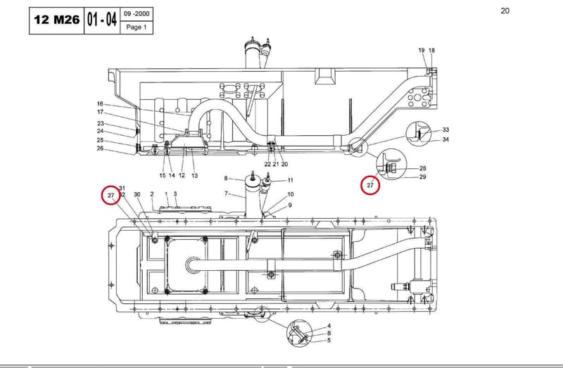 DRAINING TUBE 15012100A