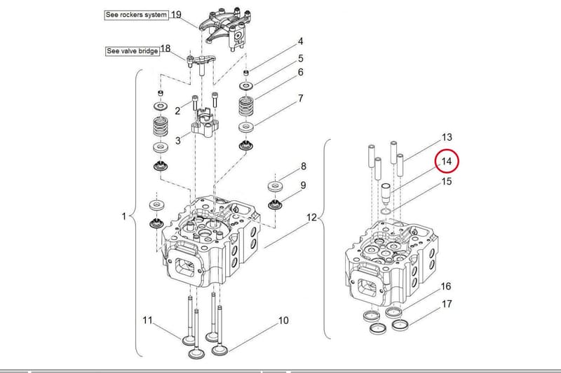 INJECTOR SLEEVE ASSEMBLY M26.2 15012730K-CW
