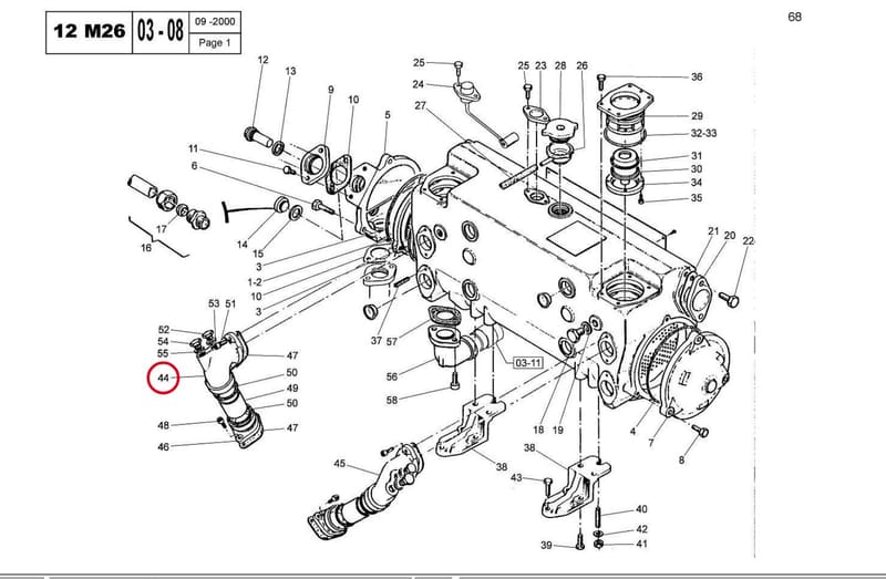 CONNECTING TUBE 15032840T
