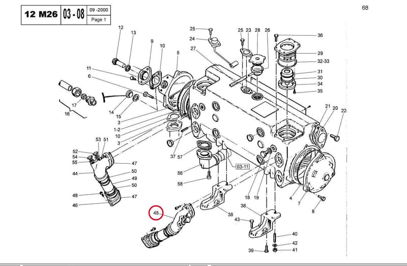 CONNECTING TUBE 15032850E
