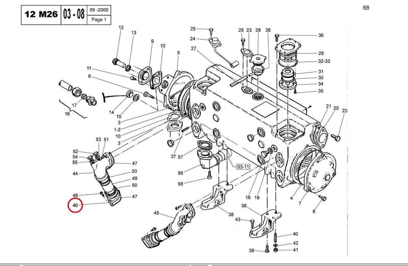 OVAL FLANGE 50 70 84 15032860Q