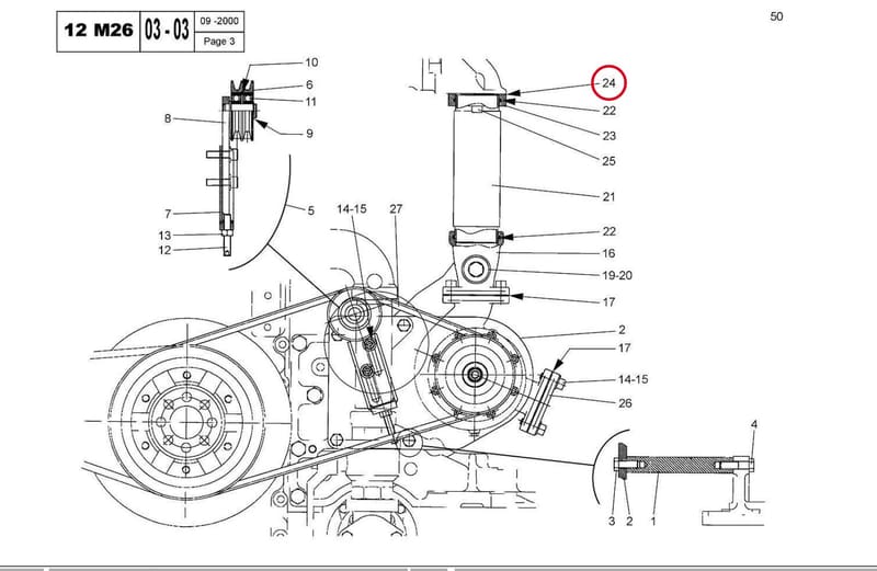 OVAL GASKET E 96 V10 D 68 H1.5 15033070T