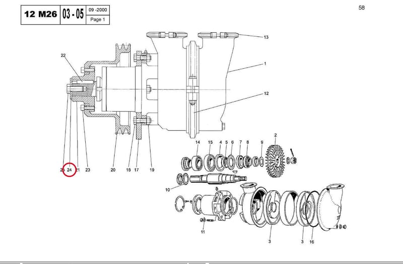 WASHER 15033400C