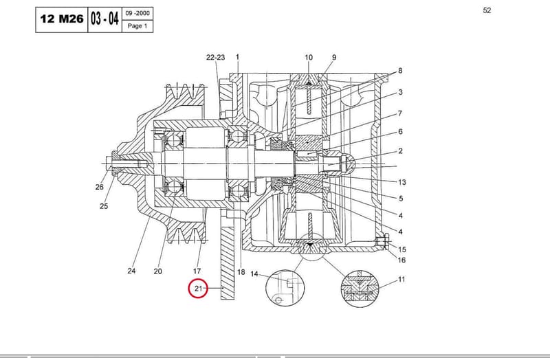 RW PUMP SUPPORT PLATE 15034590W