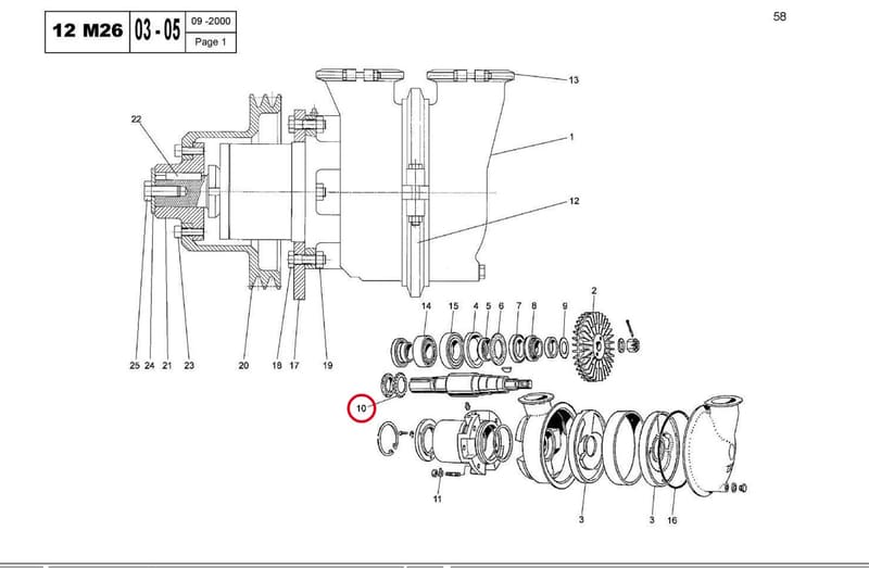 THRUST WASHER 40,5 15039130F