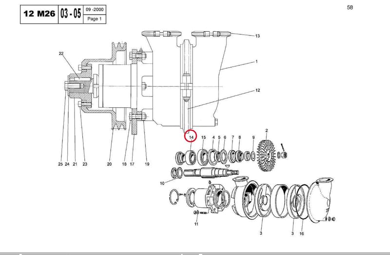 BALL JOINT BEARING 40 80 23 15039330Y