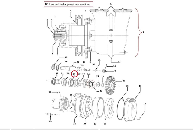 CYL. BEARING 50 90 20 N210E 15039340J