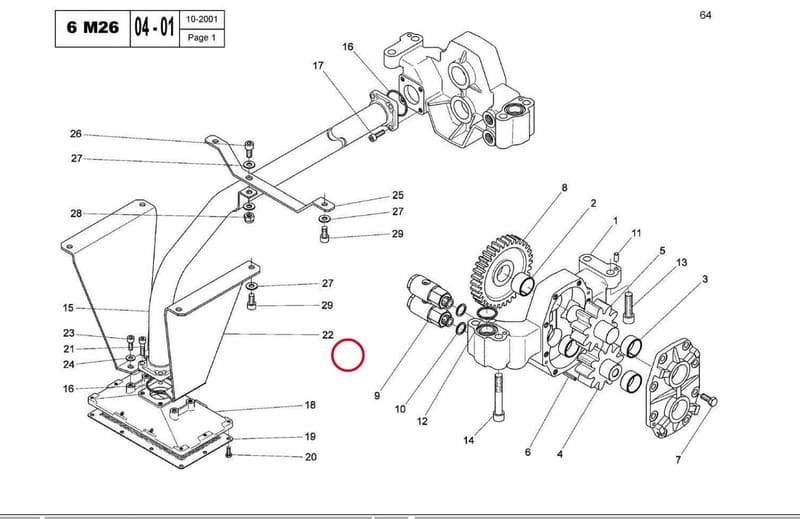 SUPPORT PLATE 15041290D