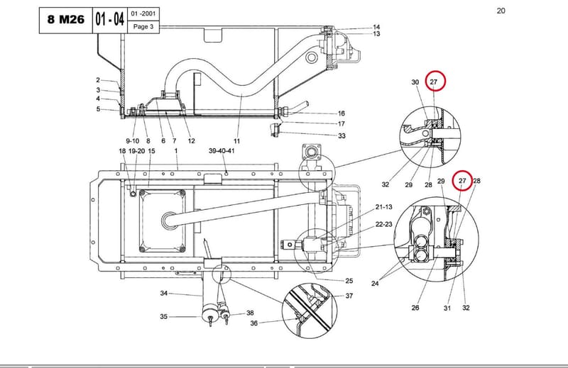 SQUARE FLANGE 28 78 15041460N