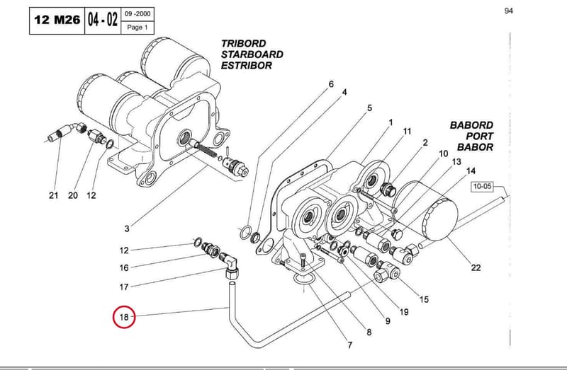 OIL INLET TUBE 15041511T