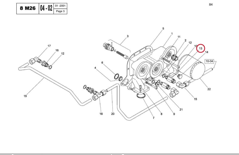 SPACER M18 15041651W