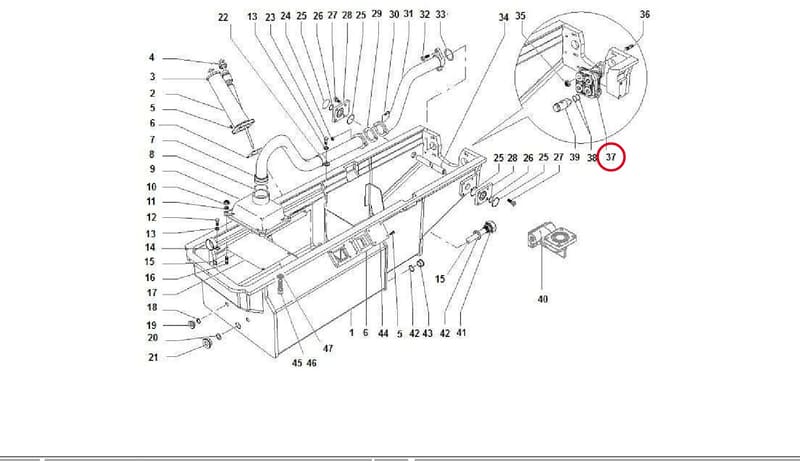 PUMP OUTLET 15042000A