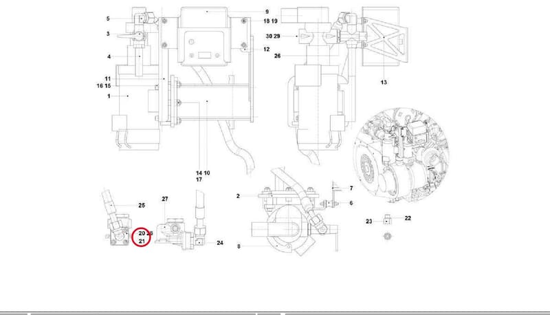 SQUARE FLANGE 15042550Y