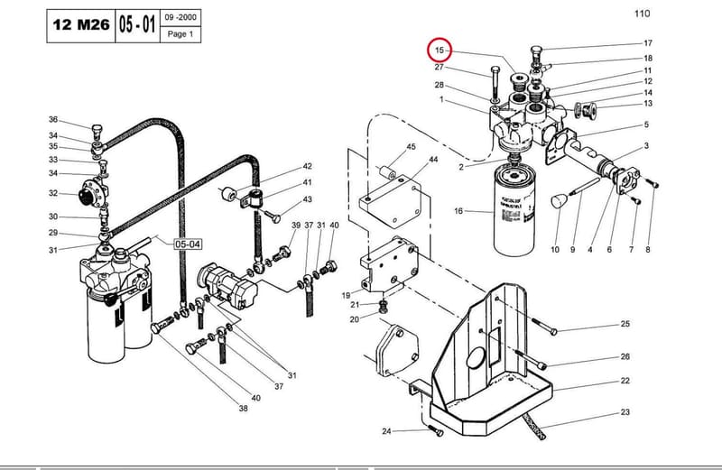 BORED PLUG 30X150 16X1,50 15050610J