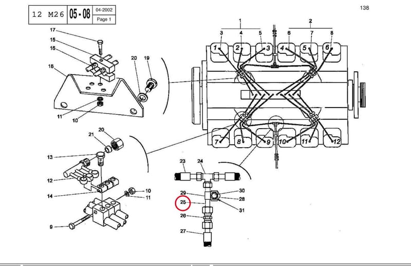 CONNECTING TUBE 15052240F