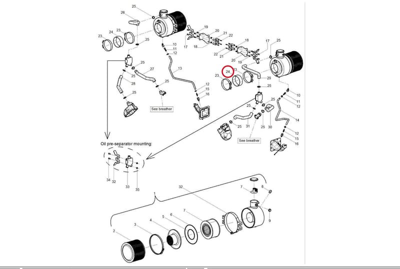 CONNECTION HOSE 15080880L