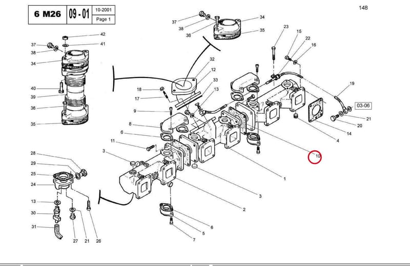 EXHAUST MANIFOLD GASKET ELASTO 15090391Z