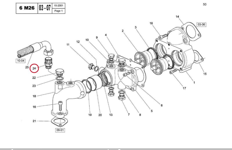 NIPPLE 25x150 JC-30x150 60° 15101340A